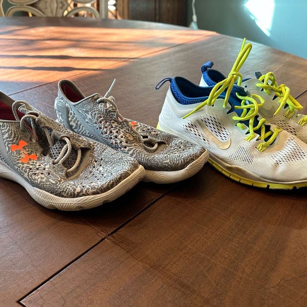 Nike under armor sneakers